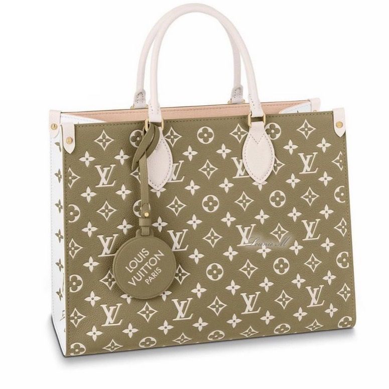 루이비통 Monogram A4 Leather Logo Totes M46060